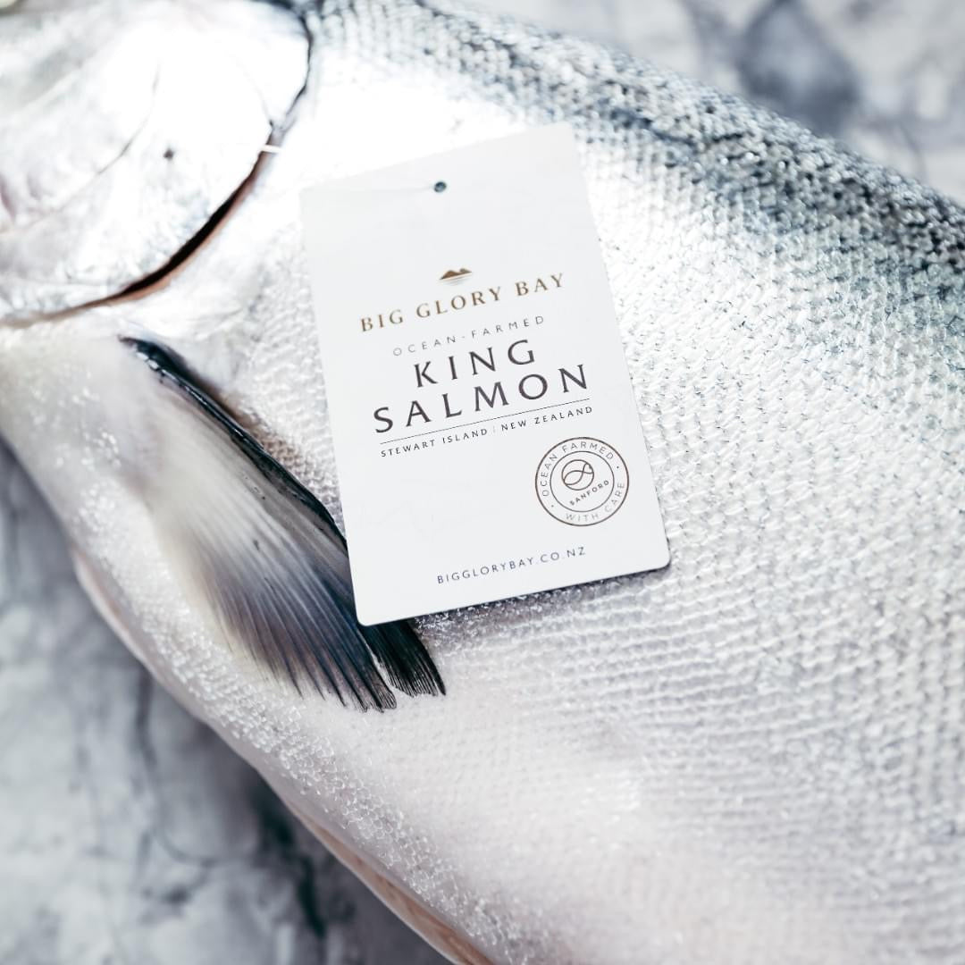 Big Glory Bay King salmon