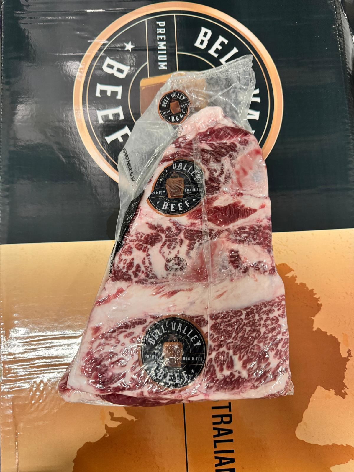 澳洲冰鮮Bell Valley M3+ 穀飼牛前胸肉 (Deckle)