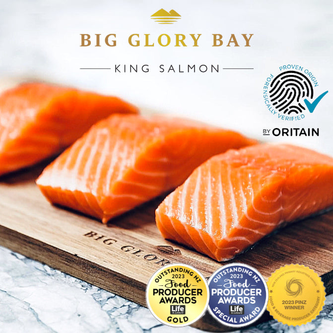 Big Glory Bay King salmon