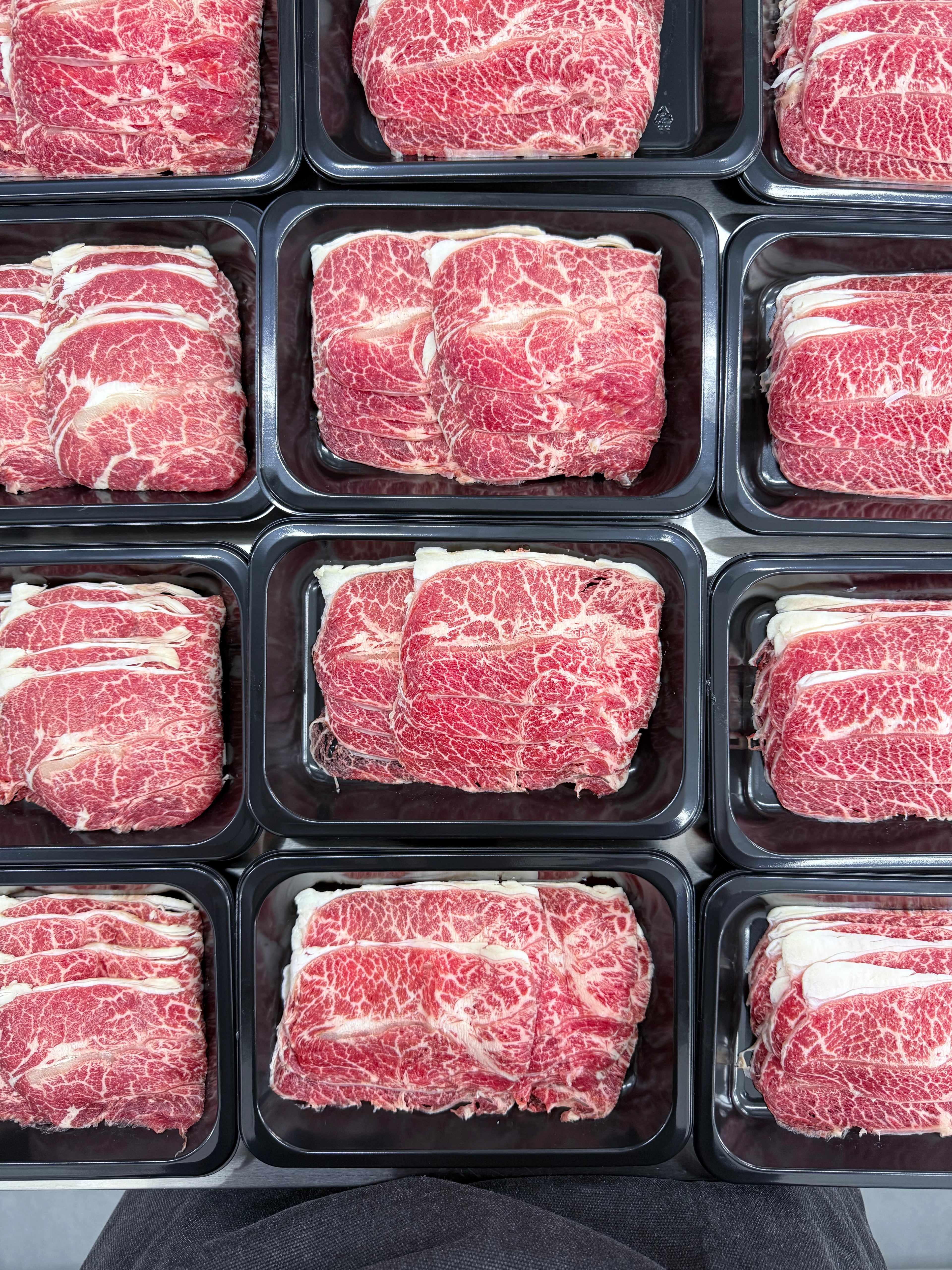USDA 極佳牛板腱 火鍋片 100g (買5送2）