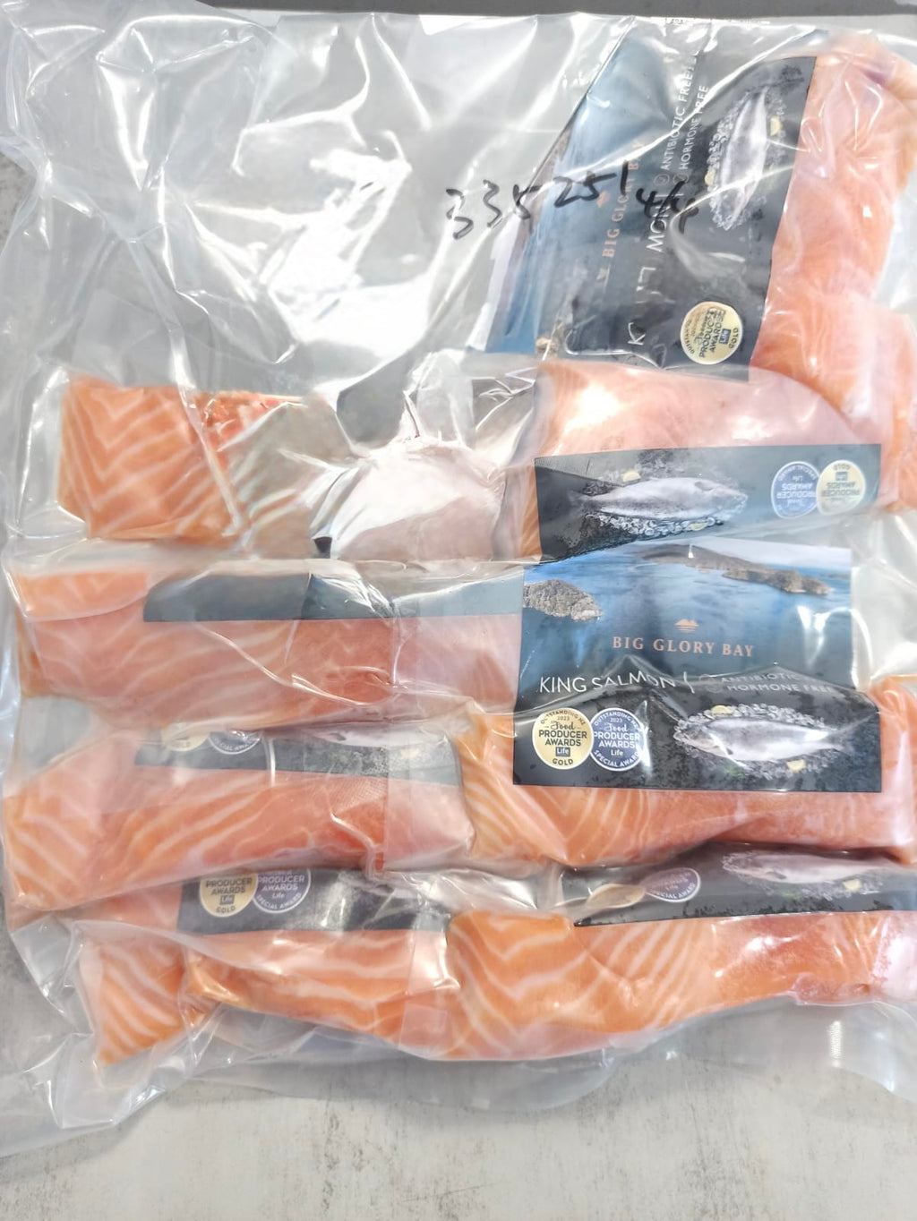 Big Glory Bay King salmon