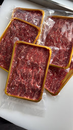 Chilled 1855 Choice Black Angus Short Rib Meat