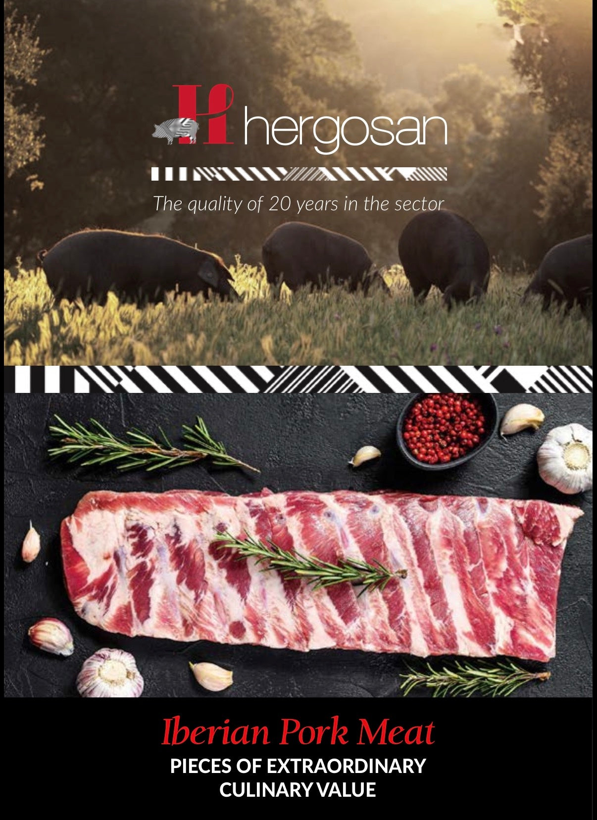 Hergosan Spanish Iberico Cebo Pork Collar