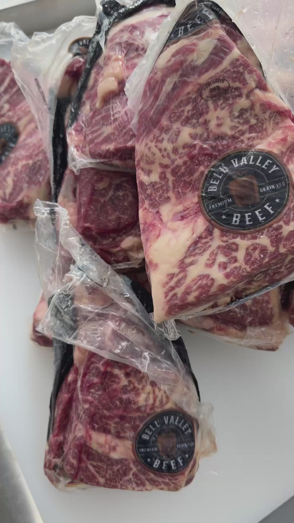 澳洲冰鮮Bell Valley M3+ 穀飼牛前胸肉 (Deckle)